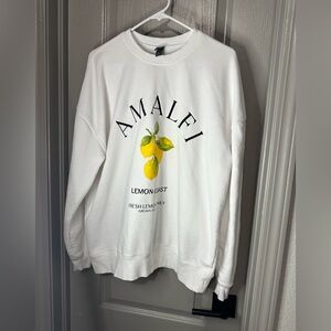 Amalfi Lemon Graphic Sweatshirt